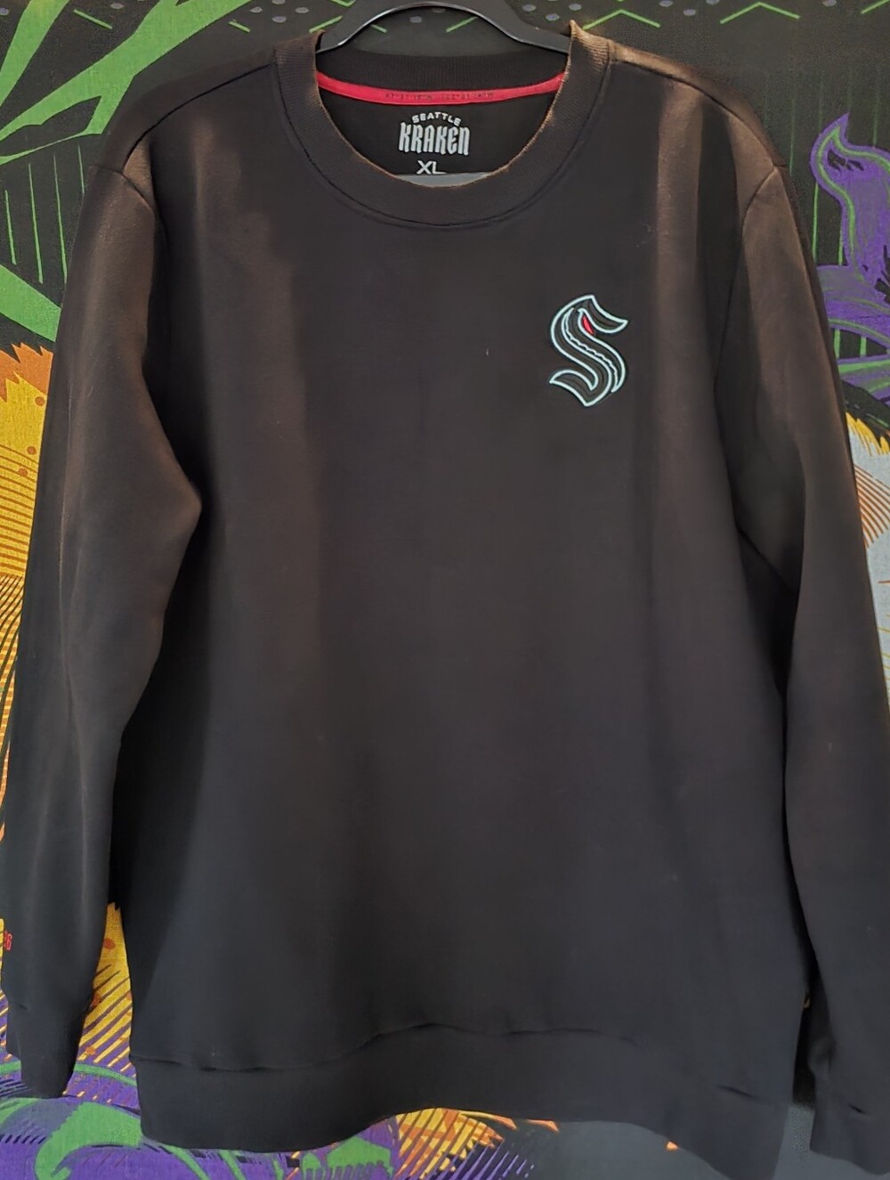 NHL Seattle Kraken Crewneck Pullover